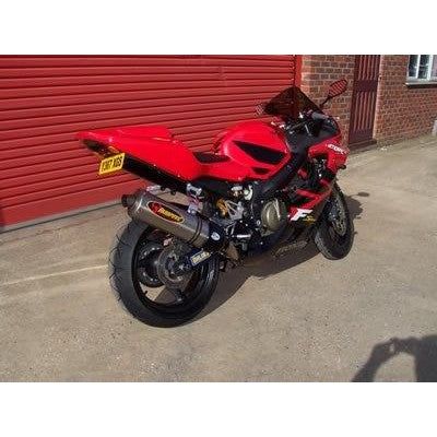 Load image into Gallery viewer, R&G Racing Black Oval Exhaust Protector Can Cover For 2004-2007 Aprilia Pegaso 650 Factory