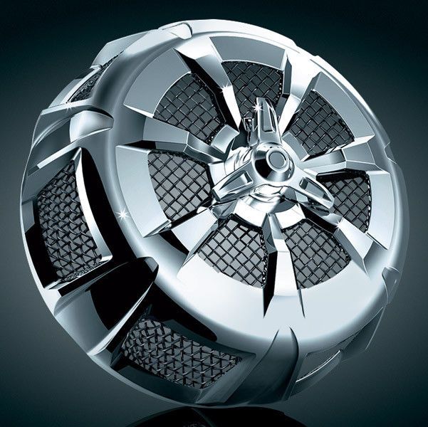 Load image into Gallery viewer, Harley FXDCI 05-06Alley Cat Street Sleeper II Air Cleaner Cover Chrome 9439