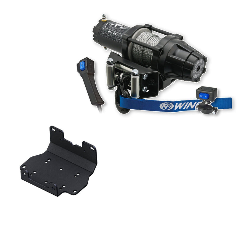 Load image into Gallery viewer, KFI Winch Kit For Yamaha Grizzly 700 4x4 2016-2024