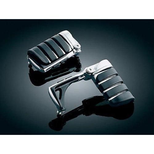 Load image into Gallery viewer, KURYAKYN CHRM SWITCHBLADE PEGS W/OUT ADAPTERS FOR HARLEY OEM STOCK PEG MNTS 4446