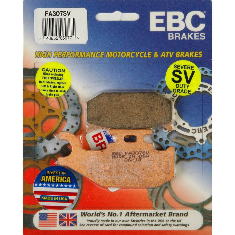 Load image into Gallery viewer, EBC 1 Pair SV Series Severe Duty Brake Pads MPN FA307SV