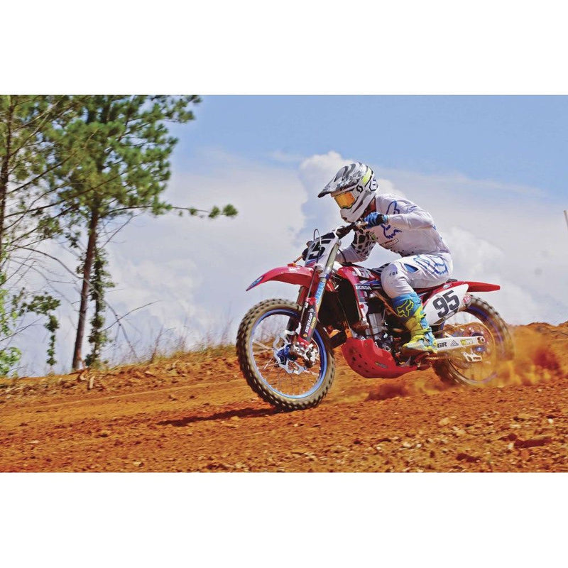 Load image into Gallery viewer, Cycra Full Armor Skid Plate Red - 1CYC-6231-32