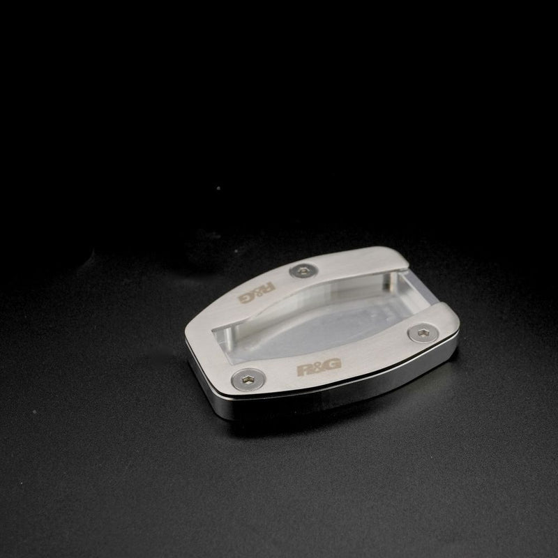 Load image into Gallery viewer, R&G Racing Silver Kickstand Shoe For 2021-2024 Ducati Hypermotard 950