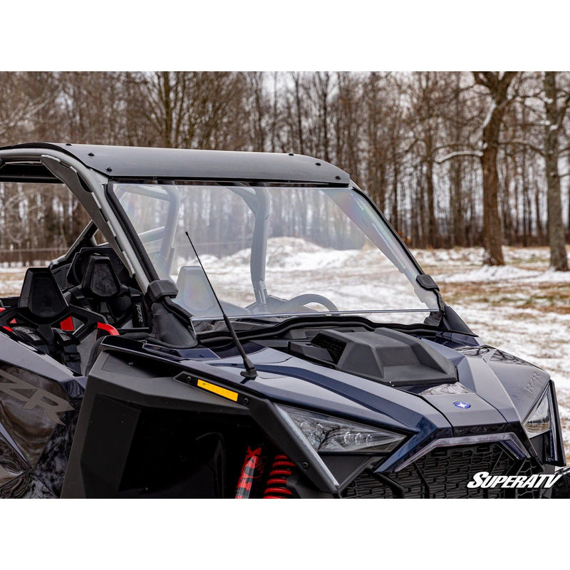 Load image into Gallery viewer, SuperATV Polaris RZR Pro R Scratch-Resistant Full Windshield WS-P-PROR4-70