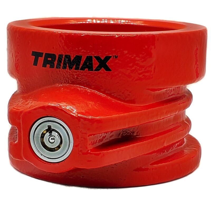 Load image into Gallery viewer, Trimax Heavy Duty Hardened Steel 5th Wheel King Pin Lock