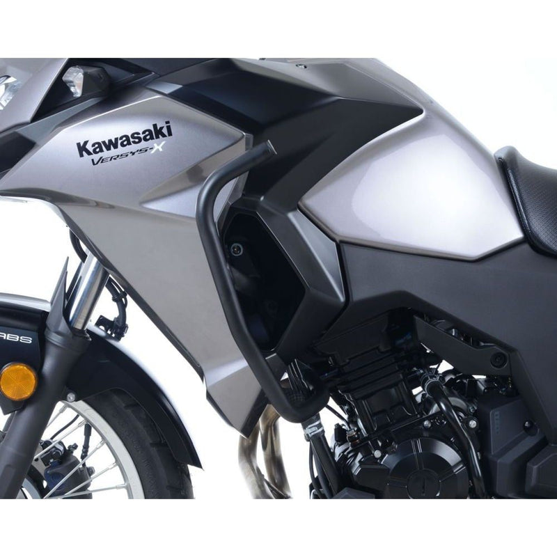 Load image into Gallery viewer, R&G Racing Black Adventure Bars For 2017-2019 Kawasaki Versys-X 250