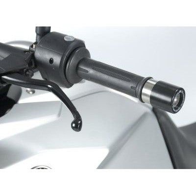 Load image into Gallery viewer, R&G Racing Black Bar End Sliders For 2008-2011 BMW F650GS