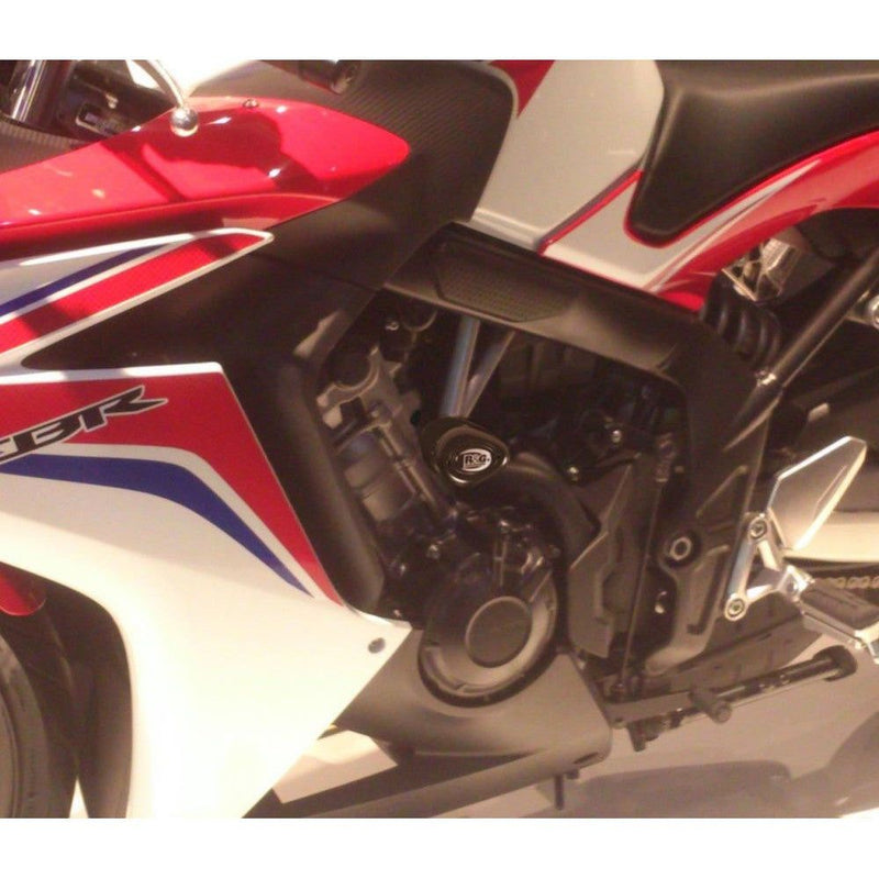 Load image into Gallery viewer, R&G Racing Black Aero Style Crash Protectors For 2014-2019 Honda CB650F
