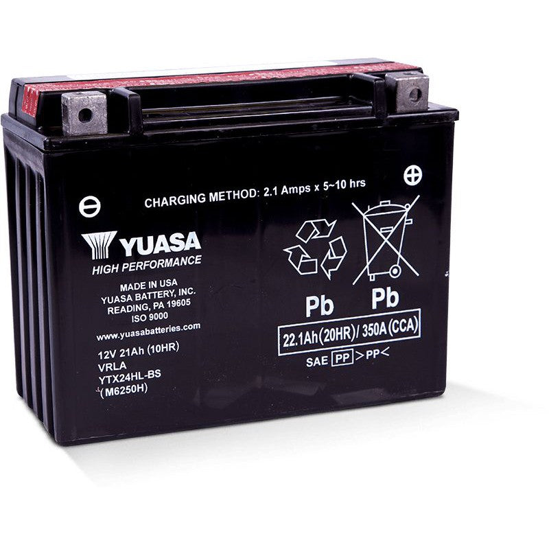 Load image into Gallery viewer, Yuasa Maintenance Free YTX24HLBS 12 Volt Battery YUAM6250H