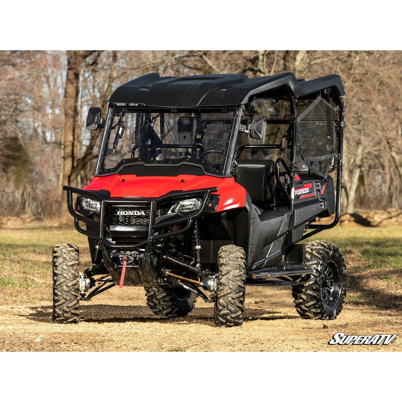 Load image into Gallery viewer, SuperATV Honda Pioneer 700 MaxDrive Power Flip Windshield PFWS-H-PIO700-70
