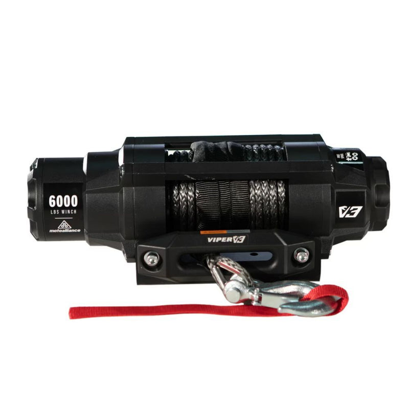 Load image into Gallery viewer, Viper 6000lbs V3 Winch Black Rope With Mount For Arctic Cat 650 2005-2008