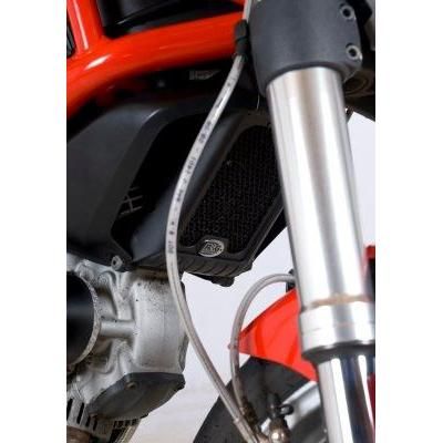 Load image into Gallery viewer, R&G Racing Black Oil Cooler Guard OCG0014BK