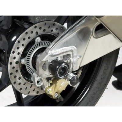 Load image into Gallery viewer, R&G Racing Black Swingarm Protectors For 2019-2024 Aprilia RSV4 1100 Factory