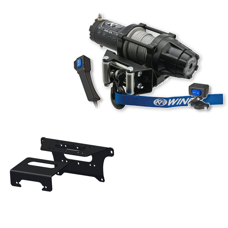 Load image into Gallery viewer, KFI Winch Kit For Polaris 1000 Ranger Premium Crew 2020-2025