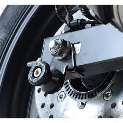 Load image into Gallery viewer, R&G Racing Black Cotton Reels Offset For 2013-2015 Honda CB250 Hornet
