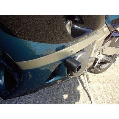 Load image into Gallery viewer, R&G Racing Black Classic Style Crash Protectors For 2003-2008 Kawasaki ZZR600 D