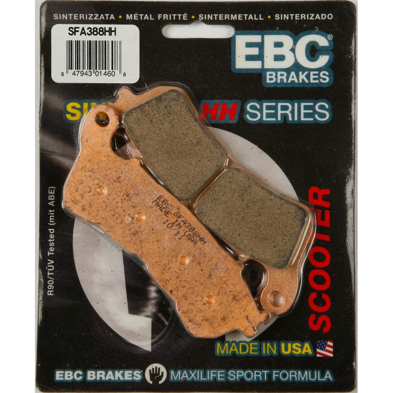 Load image into Gallery viewer, EBC 1 Pair SFA HH Series Scooter Sintered Brake Pads MPN SFA388HH