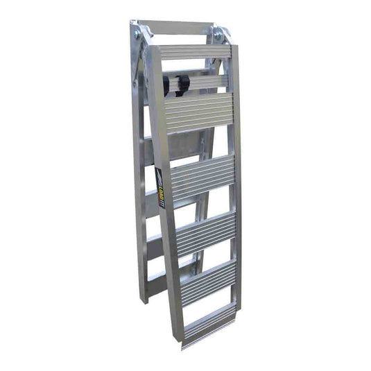 Loading Ramp - Center Folding Mild Arched Aluminum - Single