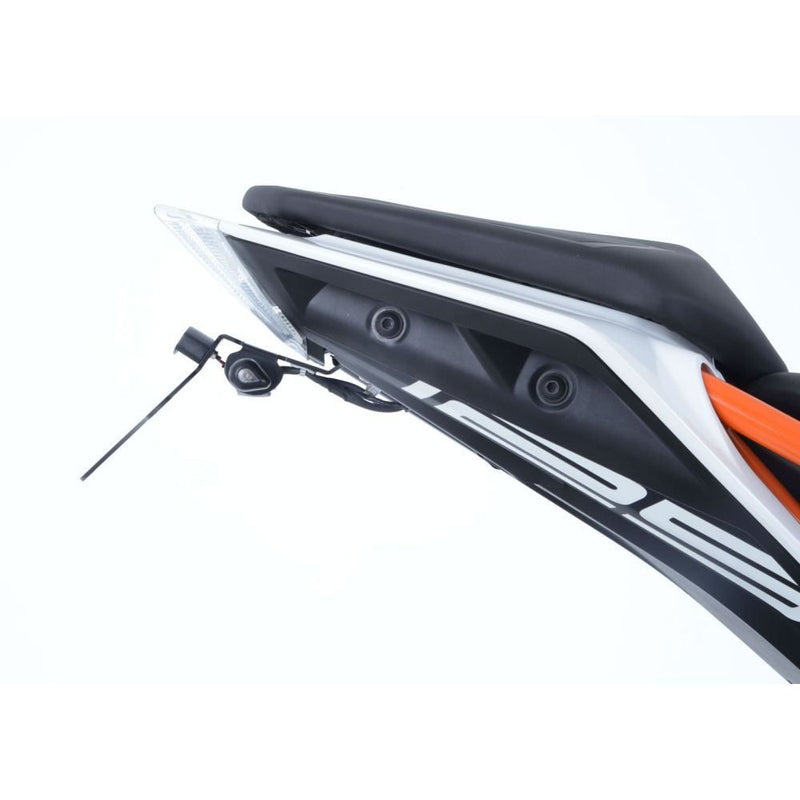 Load image into Gallery viewer, R&G Racing Black Tail Tidy License Plate Holder For 2020-2021 KTM 125 Duke