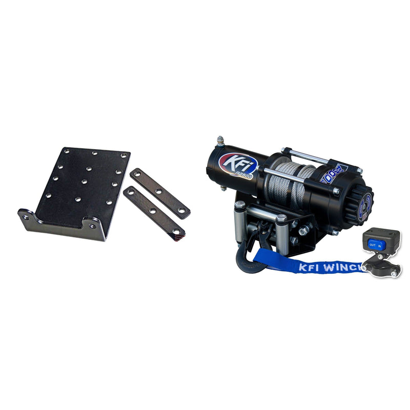 Load image into Gallery viewer, KFI Winch Kit For Kubota RTV900 / RTV1140 (w/2.00" Front Reciever) 09-Current