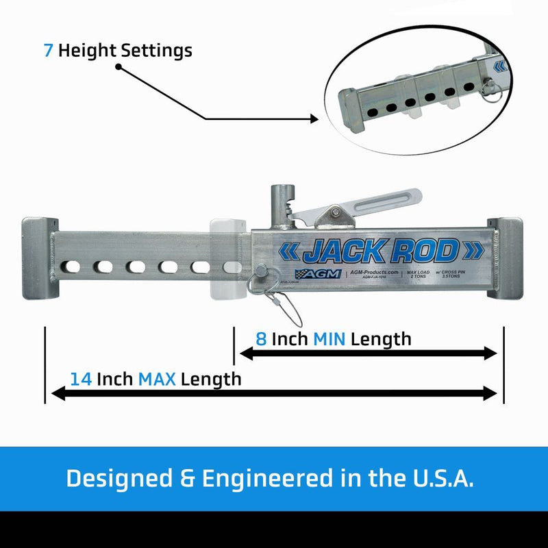Load image into Gallery viewer, AGM Products Jack Rod 3.5 Ton AGM-FJA-1010