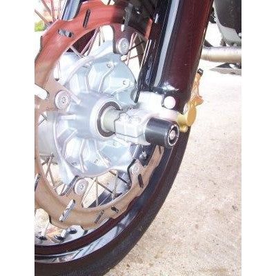 Load image into Gallery viewer, R&G Racing Black Fork Protectors For 2006 BMW HP2 FP0058BK