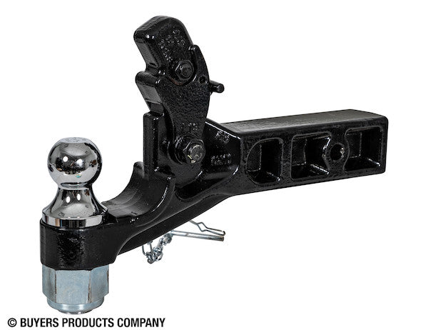 Load image into Gallery viewer, Buyers 10 Ton Combination Pintle Hitch fits 2-1/2 Inch Receiver, 2 Inch Ball
