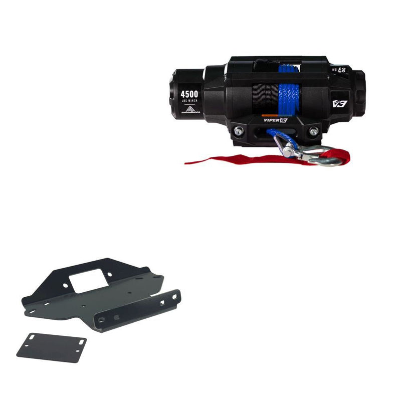 Load image into Gallery viewer, Viper 4500lbs V3 Winch Blue Rope With Mount For Kawasaki Brute Force 650 EPS 2006-2013