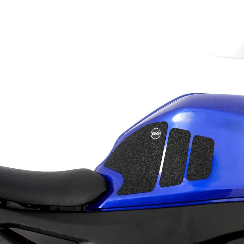 Load image into Gallery viewer, R&G Racing Clear Tank Traction Grips For 2023-2024 Yamaha YZF-R125 EZRG946CL