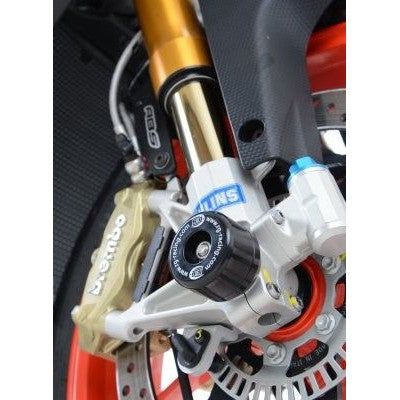 Load image into Gallery viewer, R&G Racing Black Fork Protectors For 2019-2024 Aprilia RSV4 1100 Factory