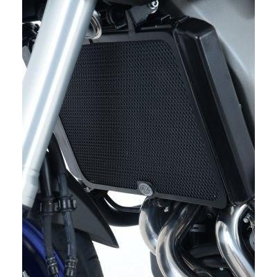 Load image into Gallery viewer, R&G Racing Black Aluminum Radiator Guard RAD0159BK