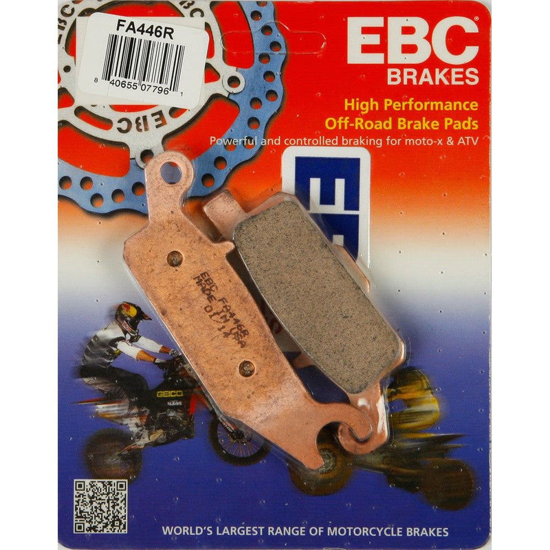 Load image into Gallery viewer, EBC 1 Pair Sintered R Series Heavy-Duty Brake Pads MPN FA446R