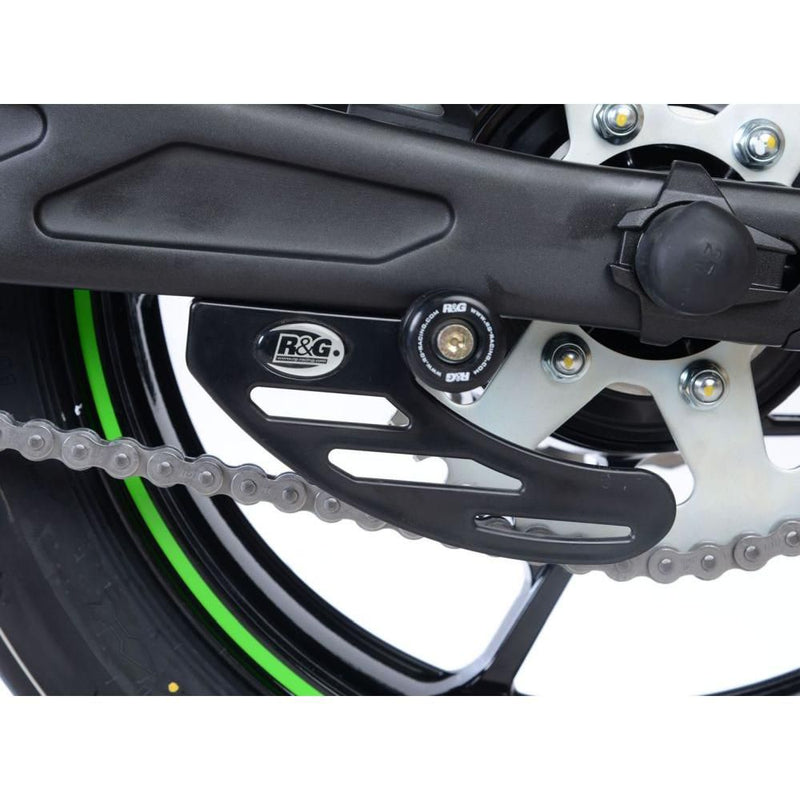 Load image into Gallery viewer, R&G Racing Black Toe Chain Guards - Road Racing Toe Guard TG0005BK