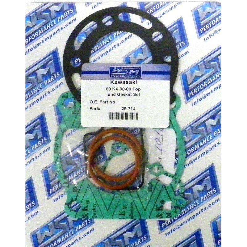 Load image into Gallery viewer, WSM Top End Gasket Kit For Kawasaki 80 KX 98-00 29-714