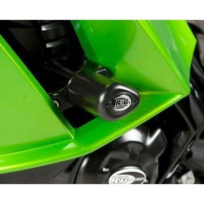 Load image into Gallery viewer, R&G Racing Black Aero Style Crash Protection Bobbins For 2011-2016 Kawasaki Z1000SX (Ninja 1000)