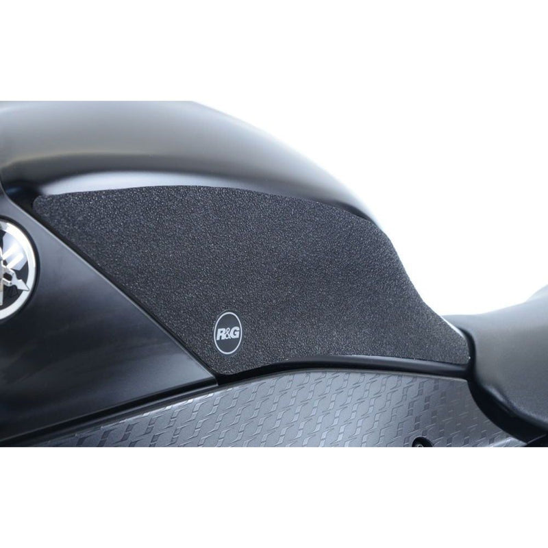 Load image into Gallery viewer, R&G Racing Black Tank Traction Grips For 2017-2020 Yamaha YZF R6 EZRG926BL