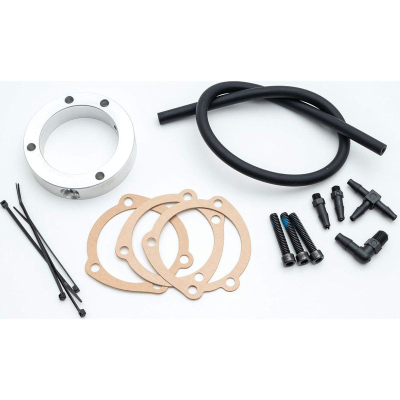 Load image into Gallery viewer, Kuryakyn Blood Groove Hypercharger with Trap Doors Crankcase Breather Kit