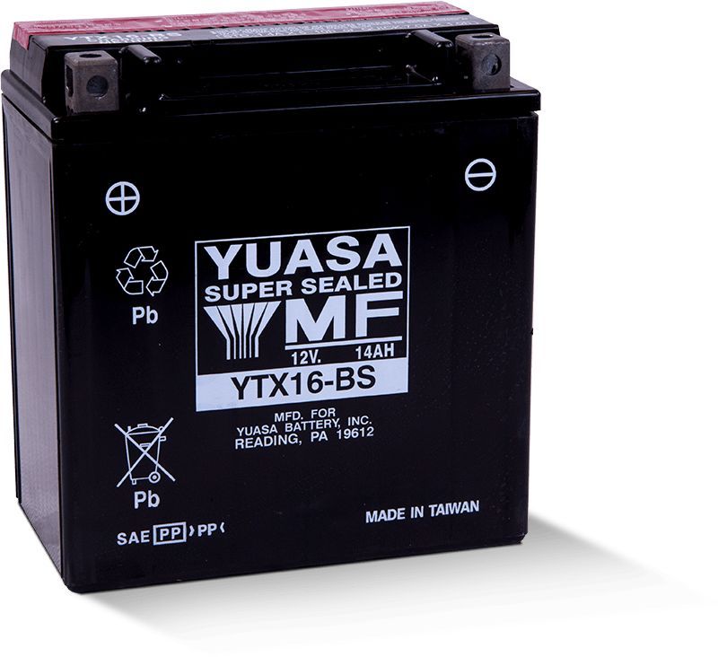 Load image into Gallery viewer, Yuasa Maintenance Free YTX16BS 12 Volt Battery YUAM32X6S