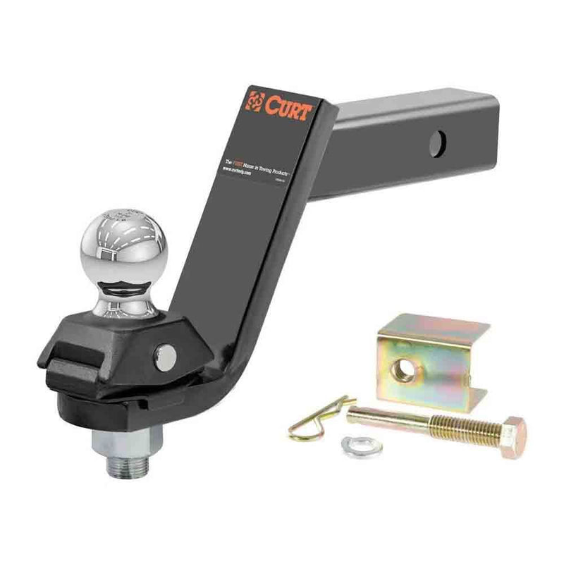 Load image into Gallery viewer, RockerBall Cushion Ball Mount - with 2" Ball - 2" Shank - 5" Drop