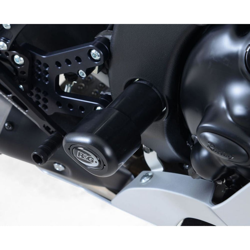 Load image into Gallery viewer, R&G Racing White Aero Style Crash Protection Bobbins For 2006-2020 Yamaha YZF R6