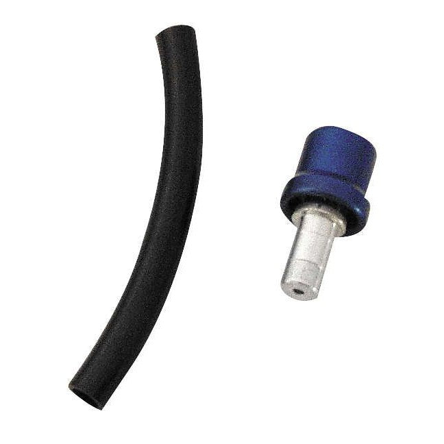 Load image into Gallery viewer, Modquad Billet Gas Cap Breather Valves 3" Hose Blue