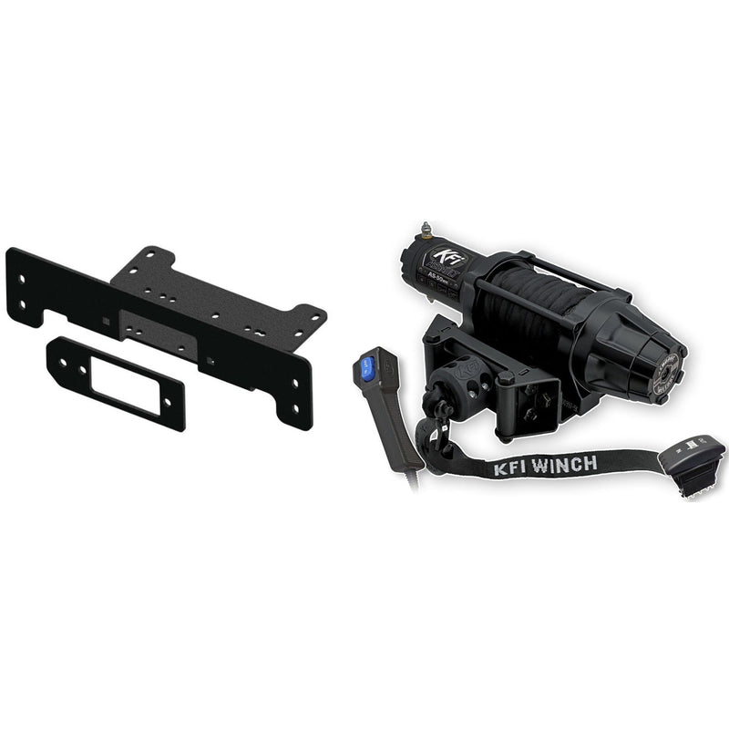 Load image into Gallery viewer, KFI Winch Kit For Kawasaki 400 Mule SX / XC 2017-2025