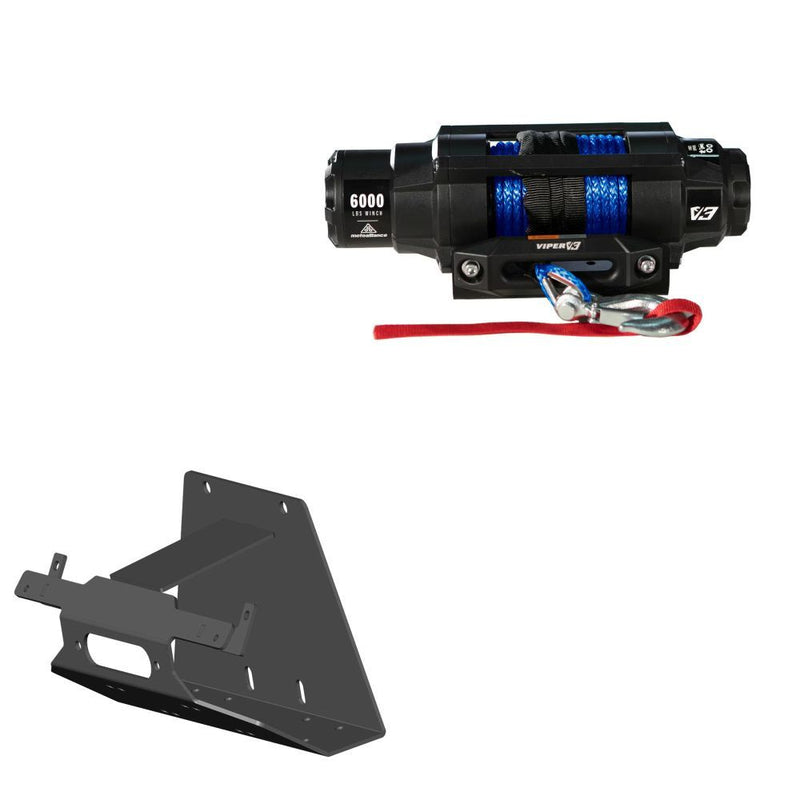 Load image into Gallery viewer, Viper 6000lbs V3 Winch Blue Rope With Mount For Can-Am Maverick X3 2017-2021