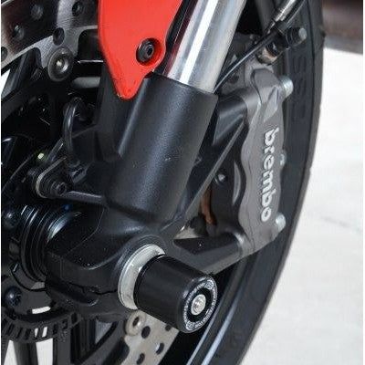 Load image into Gallery viewer, R&G Racing Black Fork Protectors For 2022-2024 Ducati DesertX