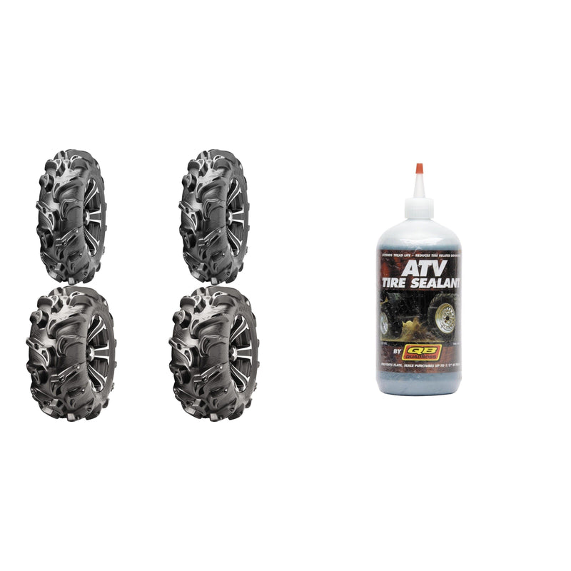Load image into Gallery viewer, Set of 4 ATV Tires (Mega Mayhem 28x9-12 Front, 28x11-12 Rear) with Sealant
