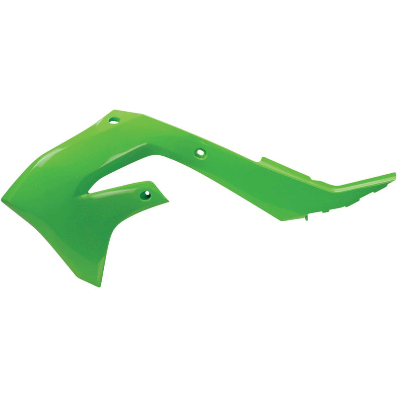 Load image into Gallery viewer, Acerbis Green Radiator Shrouds for Kawasaki - 2736300006