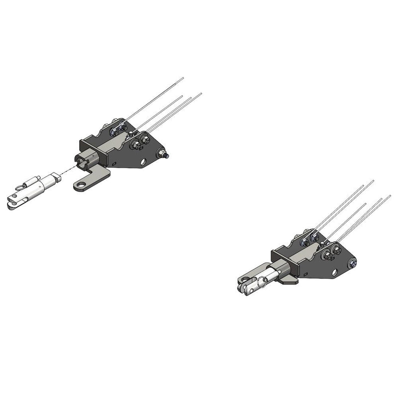 Load image into Gallery viewer, Blue Ox Avail Tow Bar (10,000 lbs. capacity) & Baseplate Combo fits Select GMC Yukon / Yukon XL AT4 and Chevrolet Suburban / Tahoe Z71 & Silverado 1500 (New Style)