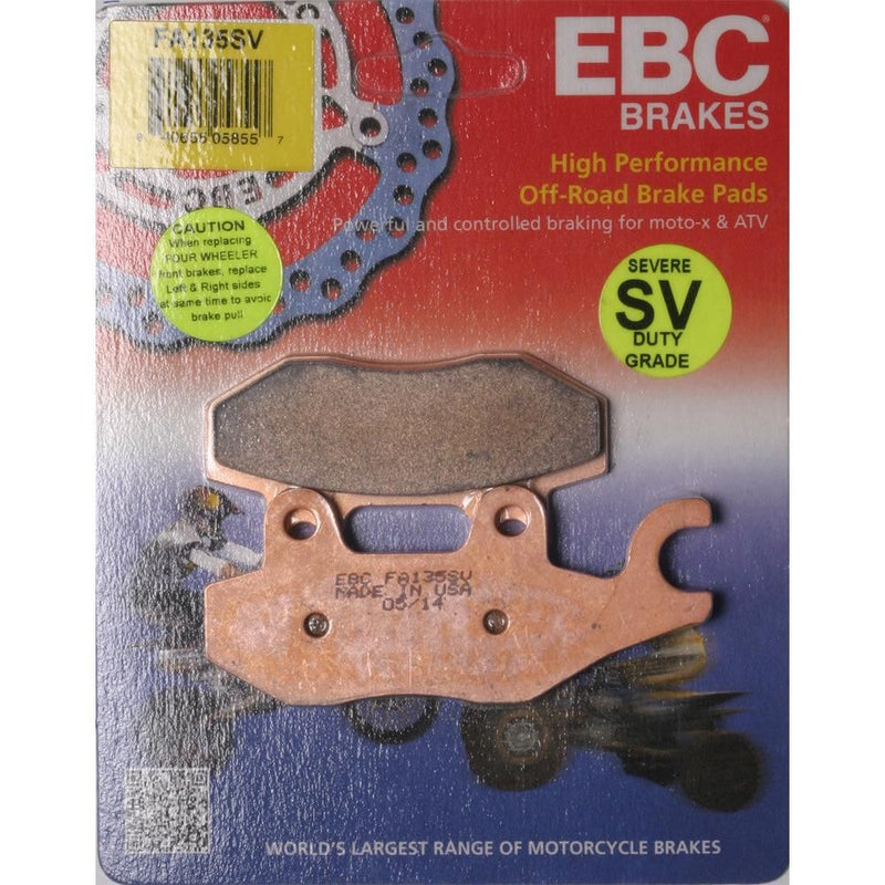 Load image into Gallery viewer, EBC 1 Pair SV Series Severe Duty Brake Pads MPN FA135SV