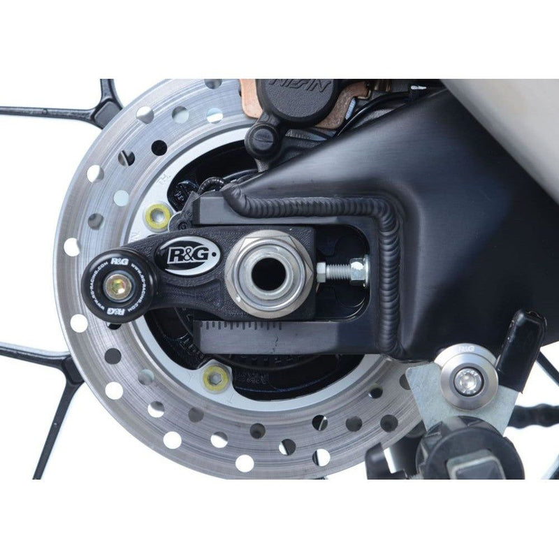 Load image into Gallery viewer, R&G Racing Black Cotton Reels Offset For 2017-2019 Honda CBR1000RR SP