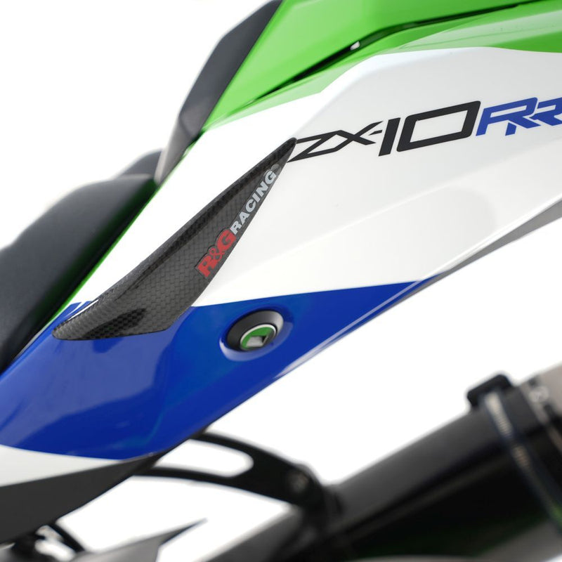 Load image into Gallery viewer, R&G Racing Carbon Fibre Tail Sliders For 2022-2024 Kawasaki Ninja ZX10R ZX1000